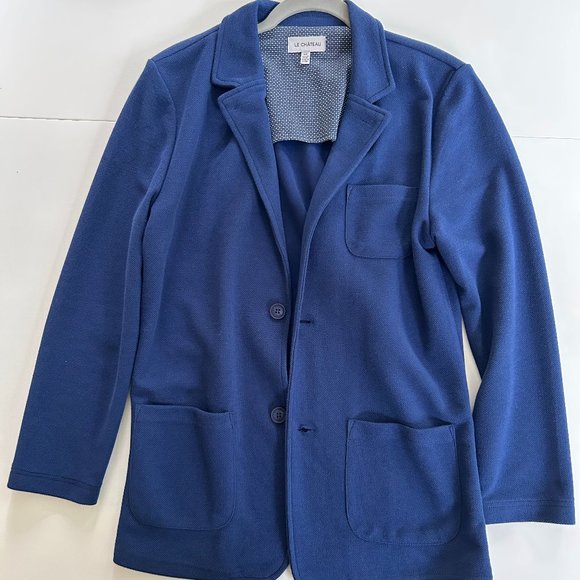 Le Chateau Mens Blue Casual Suit Jacket - Picture 1 of 2